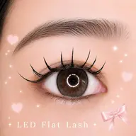 【モデル募集🌟】LEDフラットラッシュ80本👀🩷