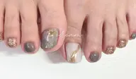 【フット親指アート】他店様オフ込み | 画像持ち込み可(3Dやキャラ・細すぎるアートは不可)