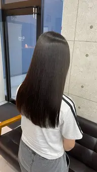 🌺ナチュラル縮毛矯正+ケアトリートメント