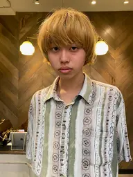 🫡新規のお客様限定🫡カット&Wカラー&ライトトリートメント メンズ