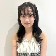 推し活前のヘアアレンジ🩵