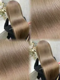 🌼縮毛矯正カット🌼うる艶髪質改善ストレート➕似合わせカット➕ヒタトリートメント🫧ブリーチ毛でも叶うストレート✨大宮