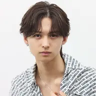 メンズ限定🇰🇷韓国風センターパート+ワンカラー