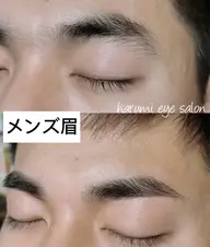 【メンズ眉】骨格に合わせアイブロウWAX/補修パック付き¥5480/「男性限定」間引き➕550円/メイク➕550円