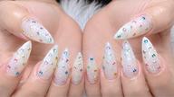 💎💎(10本長さ出し) ワンカラ＋ストーン放題🎀✨