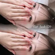 シングルフラットラッシュ 120本🖤