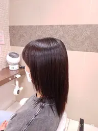似合わせカット+全体カラー🩷❤️