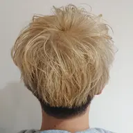 オシャレメンズカット+ブリーチヘアカラー