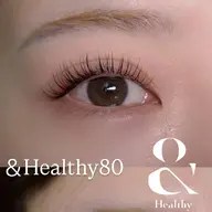 【パリエク】оr【&Healthy80本】エクステ80本➕️パーマ★【オフ￥700】コーティング仕上げ