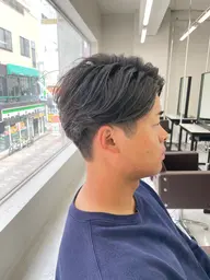 【自然な毛流れを】メンズカット+ニュアンスパーマ
