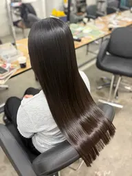 《女性限定》カット+サラツヤ縮毛矯正