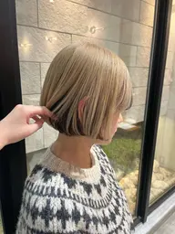 《ミニモ限定》 ケアブリーチダブルカラー+保湿トリートメント👩🏻🦰🌟