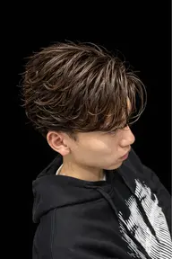 カット+ブリーチ縮毛矯正+５STEPトリートメント
