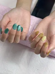 🫧(オフ込み)🧲マグネットネイル✨2 色まで👌🏼