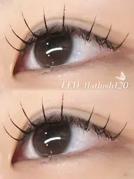 LEDフラットラッシュ120本
