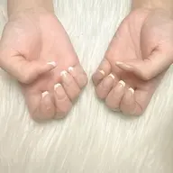 フレンチネイル(カラー/ラメ/フラッシュ)カラーベースあり