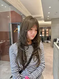 【似合わせカット+ブリーチ無しWカラー❕🫧】