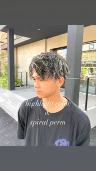 【メンズ人気】🌀 カット&ツイストパーマorツイストスパイラルパーマ🌀