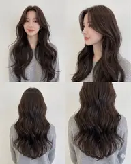 韓国風巻き髪ヘアセット🇰🇷🫧