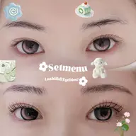 🉐💌 setmenu ✿* フラットラッシュ80分付け放題+アイブロウWAX🍓