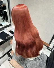 【minimo限定】ダブルカラー🩷🩵(ブリーチなし)➕髪質改善プラチナトリートメント✨🎀