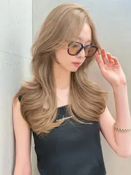 トレンド似合わせカット⛓️＋✨ケア透明感カラー✨＋3StepTR🩶 ¥9900