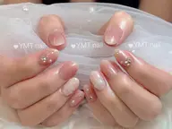 【ミニモSALE 】《自爪》 シンプル☘️持ち込みデザイン◎アー ト10本やり放題/パーツ付け🌟