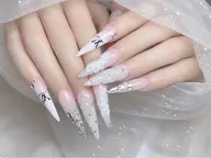 🎀ゴテゴテ🎀【チップ長さだし10本】持ち込みデザイン付け放題🎵