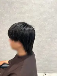 ✂️メンズカットモデル（ウルフスタイル）✂️ シャンプー、眉カット付き