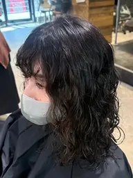 「ご予約日の3日前から当日まで予約可能」パーマ