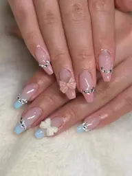 ハンドネイル【初回オフ込み!】持ち込みデザインやり放題🎀90min