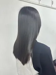 カット+うる艶縮毛矯正+髪質改善tr