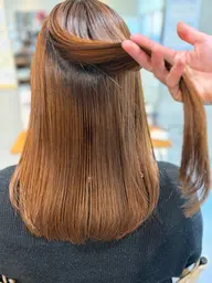カット+ストレートパーマ/シャンプーブロー込💫⚠︎︎ショートスタイルは受け付けておりません🙇♀️
