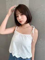 🌙【ご新規様限定★】透明感カラー+内部補修ナノスチームトリートメント★★*:..コテ巻き仕上げ付き🌙