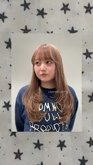 20時|レイヤーカット!動きのあるスタイルにしたい方!トリートメント付き✨️(カラー追加可)※条件確認必須