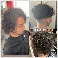 【メンズ初来店の方限定】カット＋パーマ⭐️ツイスト スパイラル ツイストスパイラル 波巻き etc...⭐️