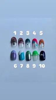 【オフなし】フレンチ+写真アート2本付 500円