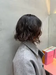 カット+パーマ+高保湿システムトリートメント