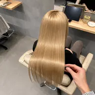🌈ブリーチ毛でも可能な縮毛矯正🌈ハイダメージ用髪質改善ストレート+髪質改善トリートメント