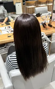 【七夕の日限定🎋】ヘアカラーモデル🖌 前処理剤＆スタイリング付