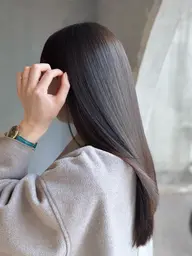🔹営業後🫧髪質改善ストレート🫧+カット¥26400→¥9000
