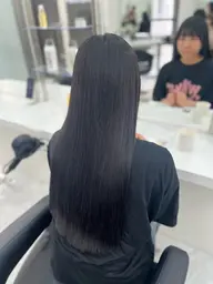 ✨平日限定(Aujua髪質改善)✨カット+ケアカラー+Aujua7ステップ超音波トリートメント【レイヤーカット】