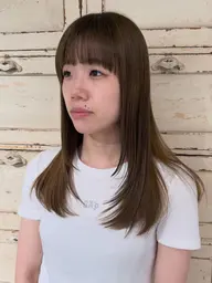 ⌇🩵ブリーチ無しダブルカラー🩵⌇ブリーチ無しダブルカラー + 外部補修トリートメント