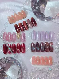 【自爪】 シンプルデザインネイル¥5200<サンプルから選び>