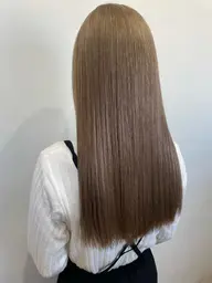【ブリーチを使わない✨】黒染め落とし＋フルカラー＋ミルボントリートメント