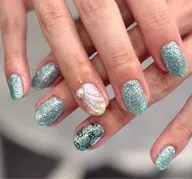 ジェル『Parts2本』オフなし💅マグネット/フラッシュ/グリッター/ラメ