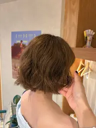 【ニュアンスでお洒落に🫧】カット + パーマ + トリートメント