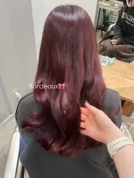 こっくり暖色color🤍×うるツヤ簡単2️⃣stepトリートメントで愛されヘアに🎀🪡