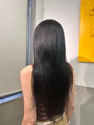 🤍【頭皮に優しい】艶ヘアマニキュア+マイクロバブル毛穴洗浄🫧