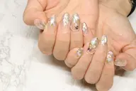 平日各日限定1名プロネイリスト担当 平日限定【ハンドネイルアートやり放題🎵オフあり+1100円】